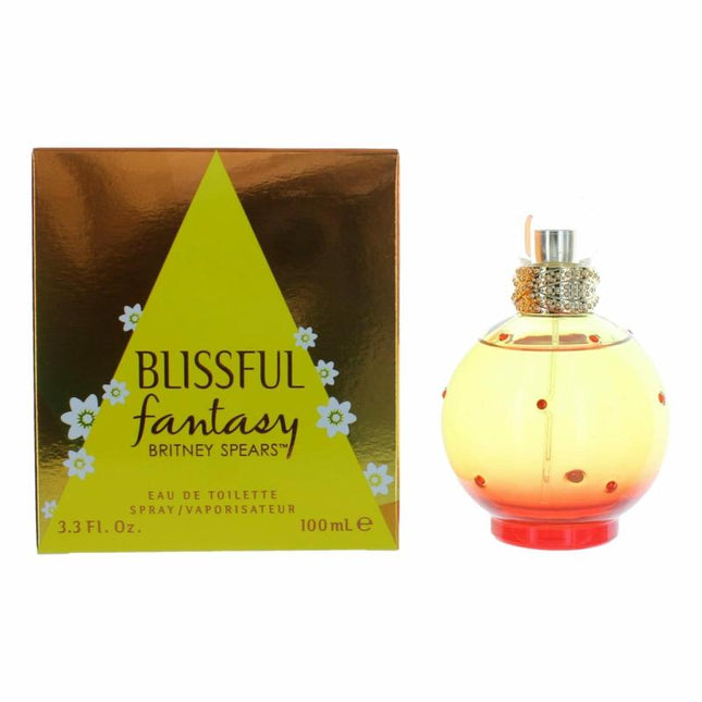 Blissful Fantasy By Britney Spears, 3.3 Oz Eau De Toilette Spray For Women