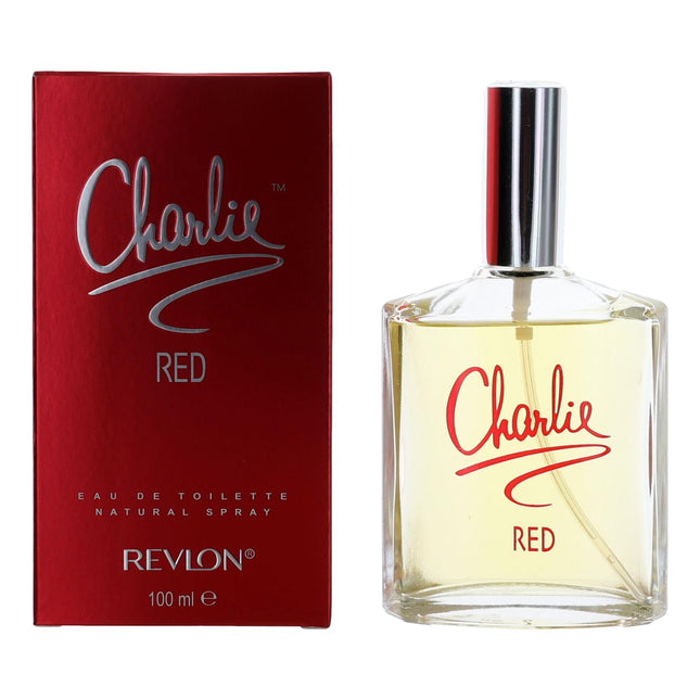 Charlie Red By Revlon, 3.4 Oz Eau De Toilette Spray For Women