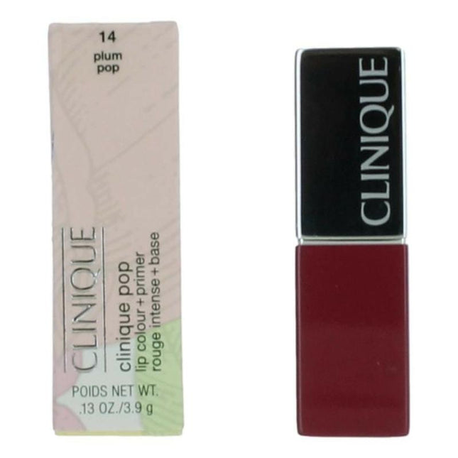 Clinique Pop By Clinique, .13 Oz Lip Colour + Primer - 14 Plum Pop