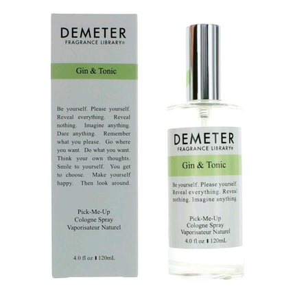 Gin &amp; Tonic By Demeter, 4 Oz Cologne Spray For Unisex