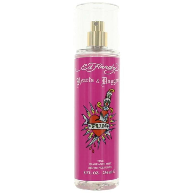 Ed Hardy Hearts &amp; Daggers By Christian Audigier, 8 Oz Fine Fragrance Mist For Women