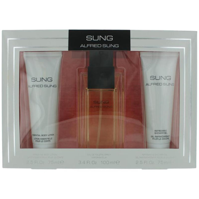 Alfred Sung By Alfred Sung, 3 Piece Gift Set For Women