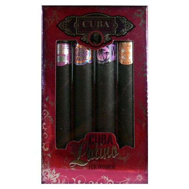 Cuba Latino By Cuba, 4 Piece Gift Set For Women