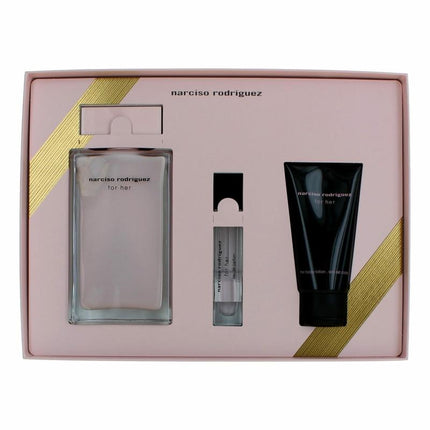 Narciso Rodriguez By Narciso Rodriguez, 3 Piece Gift Set For Women