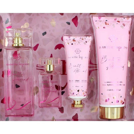 Beauty Abroad By Nanette Lepore, 4 Piece Gift Set For Women