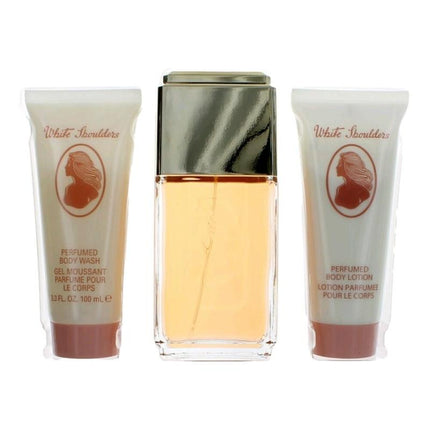 White Shoulders By Parfums International, 3 Piece Gift Set For Women