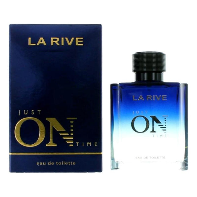 Just On Time By La Rive, 3.4 Oz Eau De Toilette Spray For Men