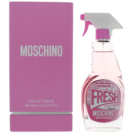 Moschino Pink Fresh Couture By Moschino, 3.4 Oz Eau De Toilette Spray For Women