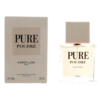 Pure Poudre By Karen Low, 3.4 Oz Eau De Parfum Spray For Women