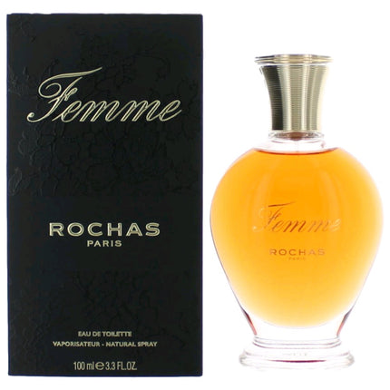 Femme By Rochas, 3.4 Oz Eau De Toilette Spray For Women