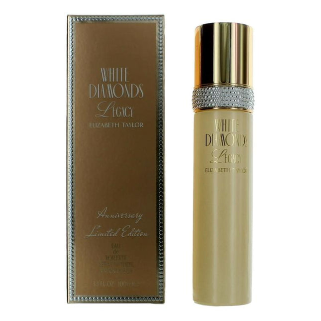 White Diamonds Legacy By Elizabeth Taylor, 3.3 Oz Eau De Toilette Spray For Women