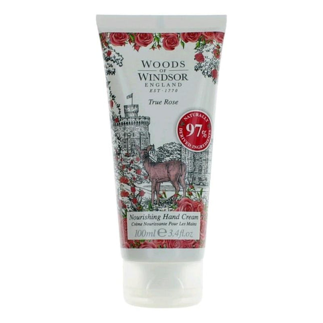 Woods Of Windsor True Rose By Woods Of Windsor, 3.4 Oz Nourishing Hand Cream For Women