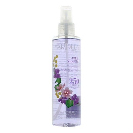 Yardley April Violets By Yardley Of London, 6.8 Oz Moisturising Body Mist For Women