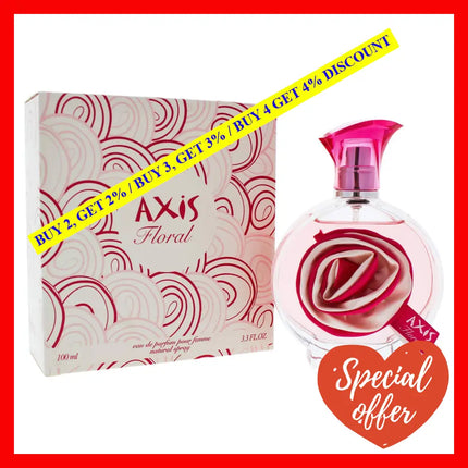 Axis Floral By Sos Creations For Women - 3.3 Oz Edp Spray