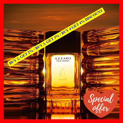 Azzaro By For Men - 3.4 Oz Edt Spray (Refillable)