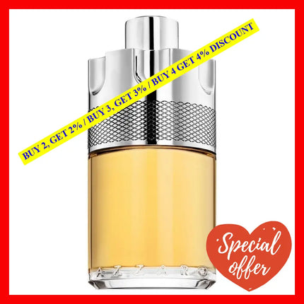 Azzaro Wanted Eau De Toilette For Men 3.4 Oz / 100 Ml