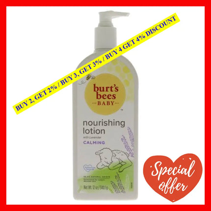 Baby Nourishing Lotion Calming By Burts Bees For Kids - 12 Oz