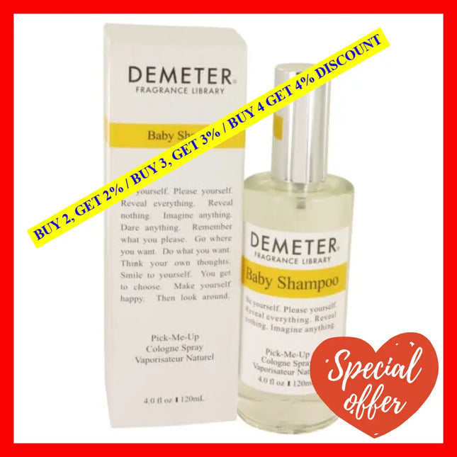 Baby Shampoo By Demeter For Women - 4 Oz Cologne Spray