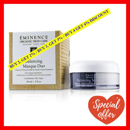 Balancing Masque Duo By Eminence For Unisex - 2 Oz Mask