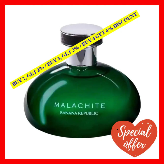 Banana Republic Malachite Legend Eau De Parfumand For Women 3.4 Oz / 100 Ml
