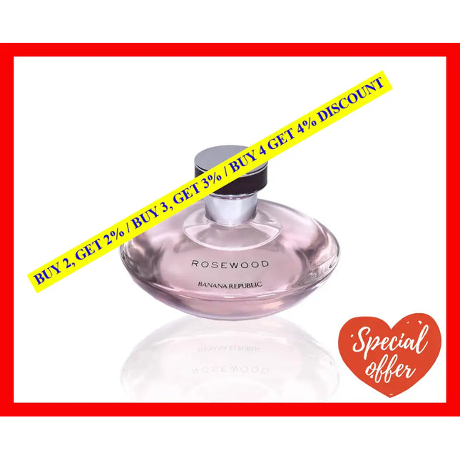 Banana Republic Rosewood By For Women - 3.4 Oz Edp Spray