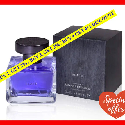 Banana Republic Slate By For Men - 3.4 Oz Edt Spray