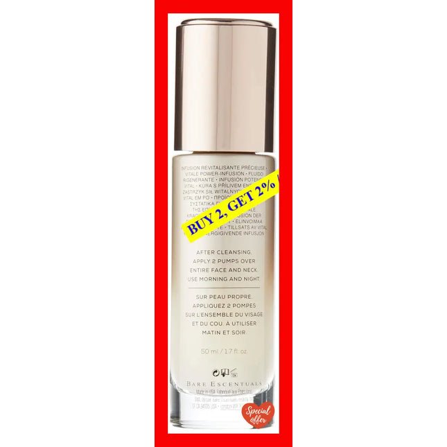 Bareminerals Skinlongevity Vital Power Infusion Serum 1.7 Ounce