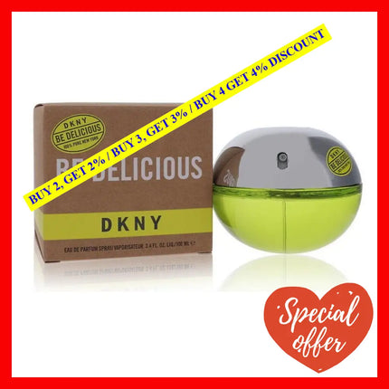 Be Delicious By Donna Karan For Women - 3.4 Oz Edp Spray