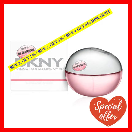 Be Delicious Fresh Blossom By Donna Karan For Women - 3.4 Oz Edp Spray