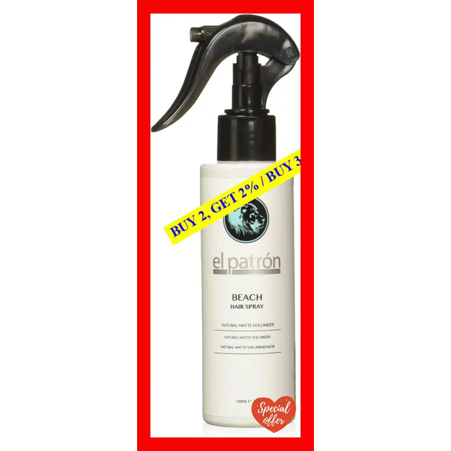 Beach Hairspray By El Patron For Men - 5 Oz