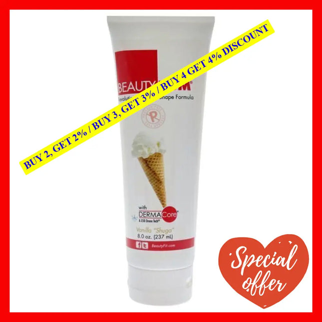 Beautybum Tube Redefining Muscle Toning Lotion - Vanilla Shuga By Beautyfit For Women 8 Oz