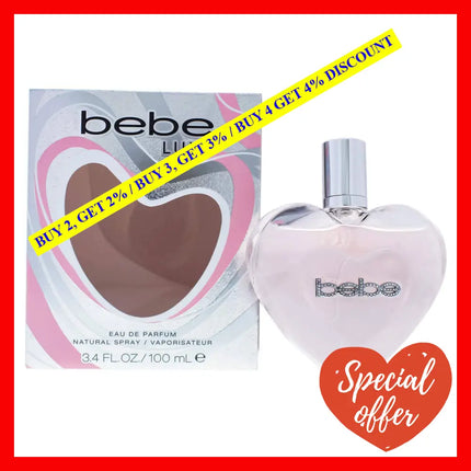 Bebe Luxe By For Women - 3.4 Oz Edp Spray