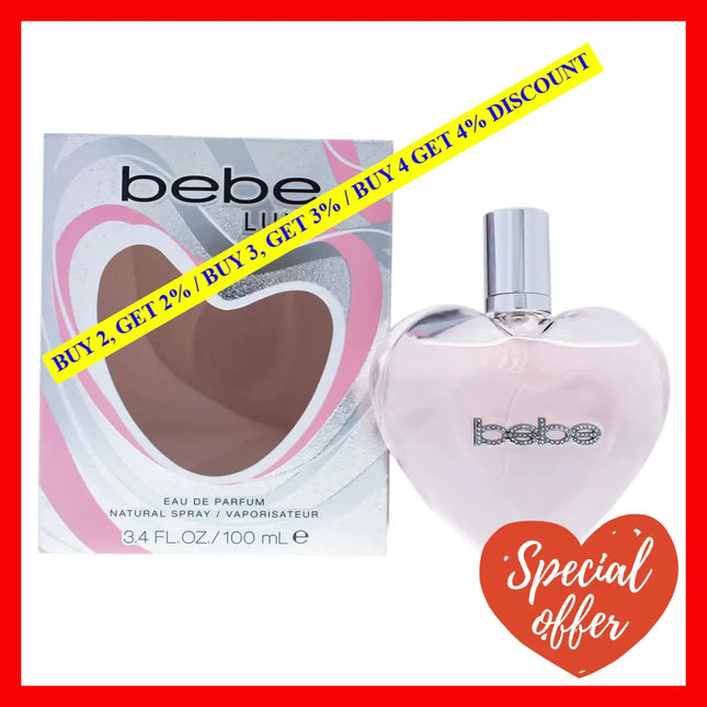 Bebe Luxe By For Women - 3.4 Oz Edp Spray