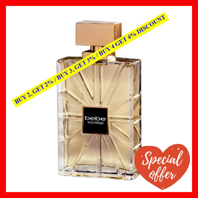Bebe Nouveau Eau De Parfum For Women 1.7 Oz / 50 Ml