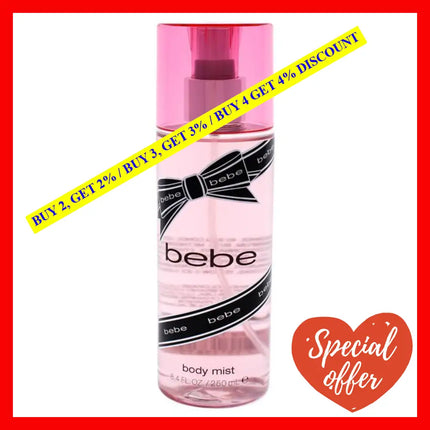 Bebe Silver By For Women - 8.4 Oz Body Mist