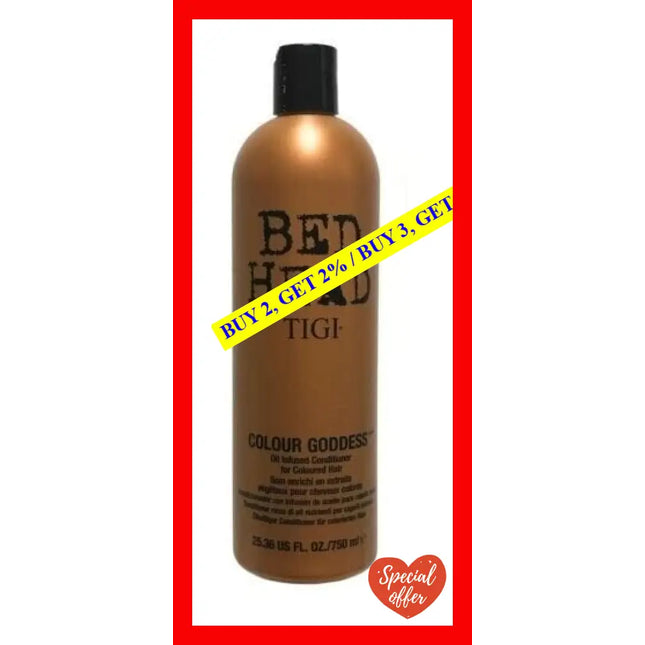 Bed Head Colour Goddess Oil Infused Conditioner By Tigi For Unisex - 25.36 Oz