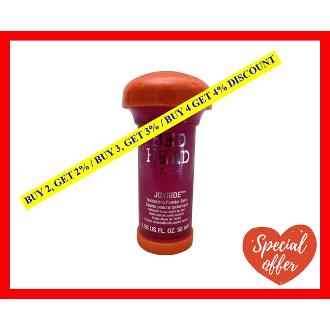 Bed Head Joyride Texturizing Powder Balm By Tigi For Unisex - 1.96 Oz