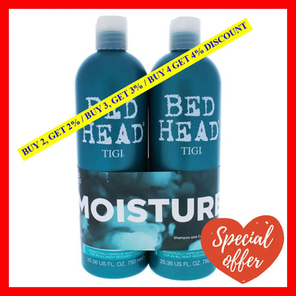 Bed Head Urban Antidotes Recovery Kit By Tigi For Unisex - 2 Pc 25.36 Oz Shampoo Conditioner