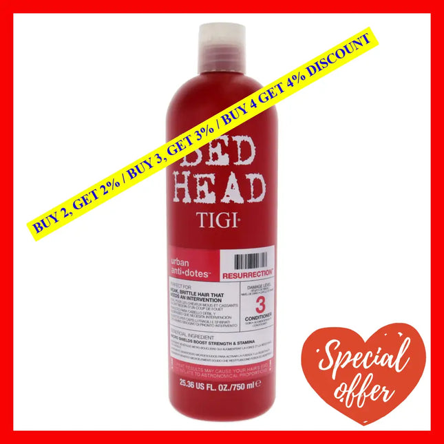 Bed Head Urban Antidotes Resurrection Conditioner By Tigi For Unisex - 25.36 Oz