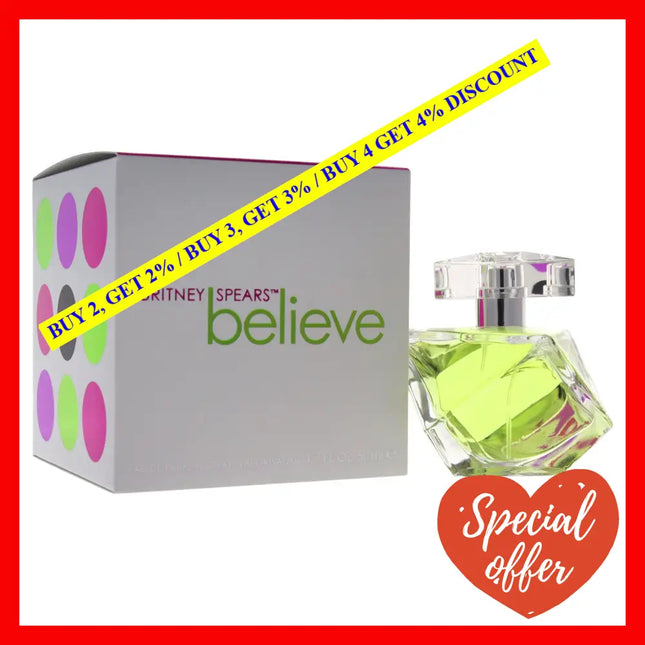 Believe By Britney Spears For Women - 1.7 Oz Edp Spray