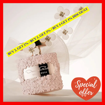 Bella Rosa By Oscar De La Renta For Women - 3.4 Oz Edp Spray