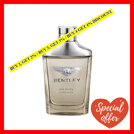 Bentley Infinite Intense By For Men - 3.4 Oz Edp Spray