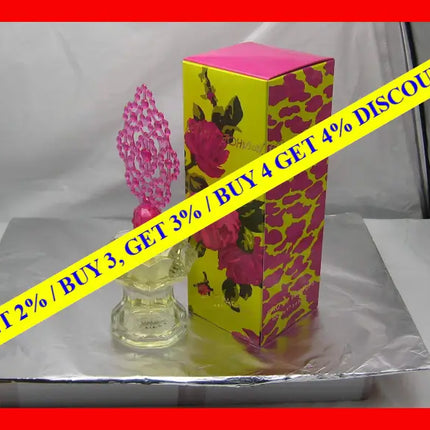 Betsey Johnson Eau De Parfum Spray For Women 3.4 Ounce