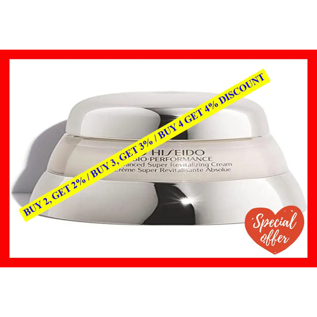 Bio Performance Advanced Super Revitalizing Cream By Shiseido For Unisex - 1.7 Oz