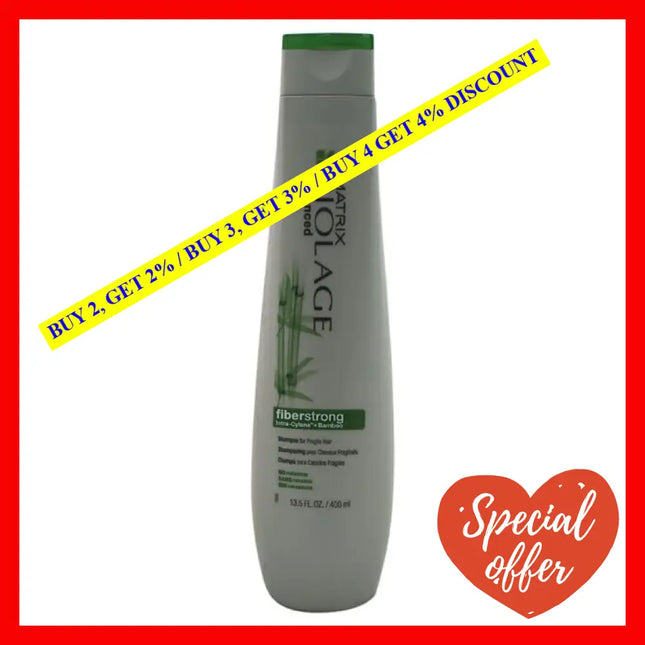 Biolage Fiberstrong Shampoo By Matrix For Unisex - 13.5 Oz