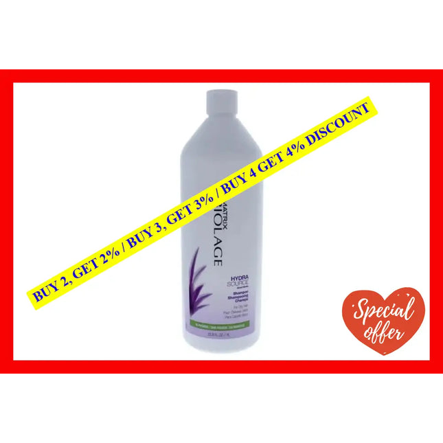 Biolage Hydra Source Shampoo 33.8 Fl. Oz.