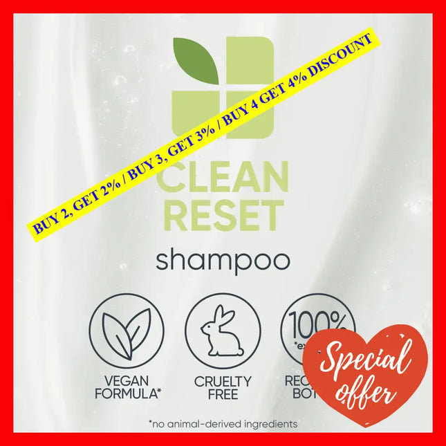 Biolage Normalizing Clean Reset Shampoo | Intense Cleansing Treatment To Remove Buildup For All