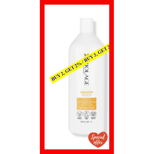 Biolage Smoothproof Shampoo By Matrix For Unisex - 33.8 Oz