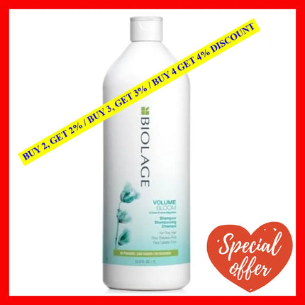 Biolage Volumebloom Shampoo By Matrix For Unisex - 33.8 Oz