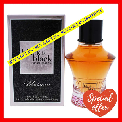 Black Is Blossom By Nuparfums For Women - 3.4 Oz Edp Spray
